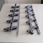 Rotating garden louver system