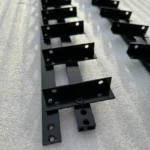 Mecanism de aluminiu pentru jaluzele exterioare pivotante WB Light Black, 500 mm